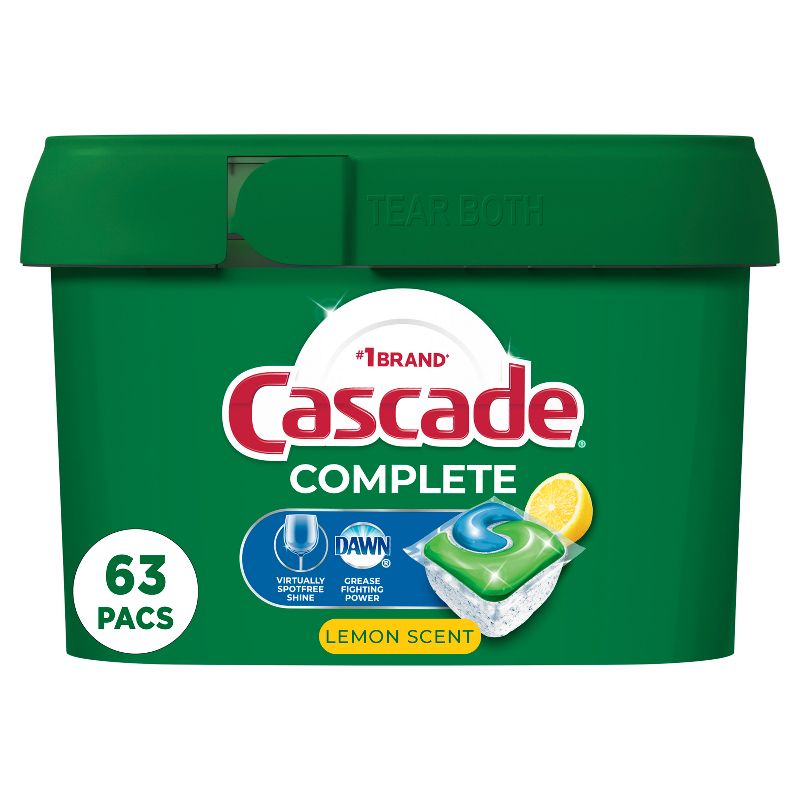 Cascade Lemon Complete Action Pacs - 63ct, 1 of 14