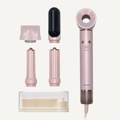 ALEXOUN Fast Drying Hair Dryer, No Heat Damage Air Styler Wrap - Curl, Volumize, Straightened with Travel Bag
