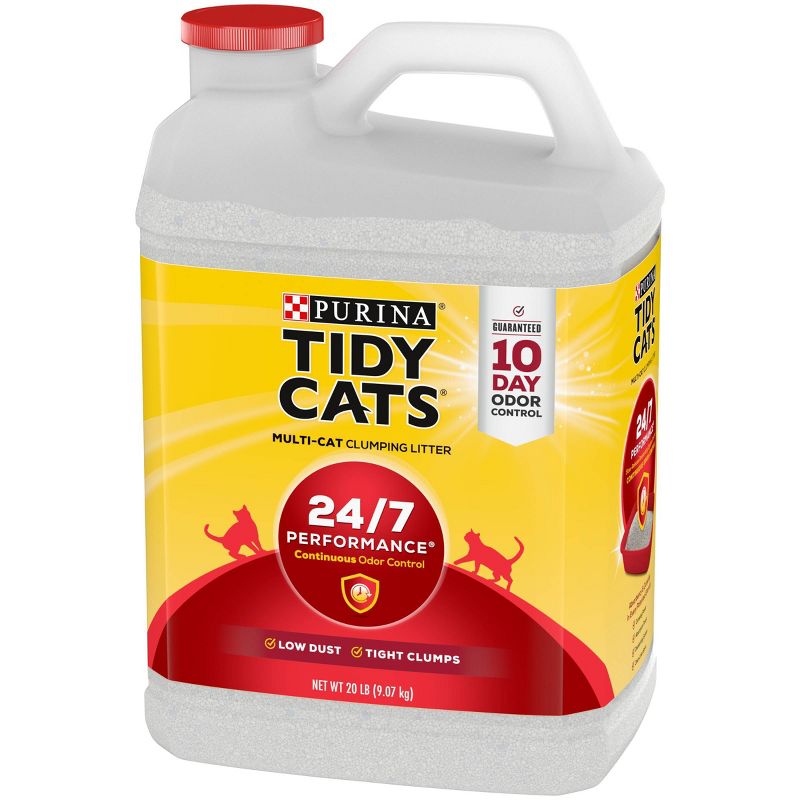 Purina Tidy Cats 24/7 Performance Clumping Cat Litter for Multiple Cats, 6 of 8