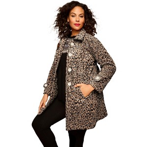 Roaman's Petite Fleece Jacket - 1 of 4