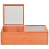 vidaXL Greenhouse Wood 39.4"x19.7"x13.4" - 3 of 4