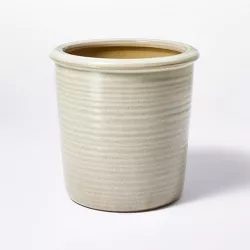 Small Ceramic Reactive Glaze Planter - Threshold™ designed with Studio McGee