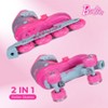 Barbie 2-in-1 Light Up Wheels Kids' Roller Skates - (2-12) - 4 of 4