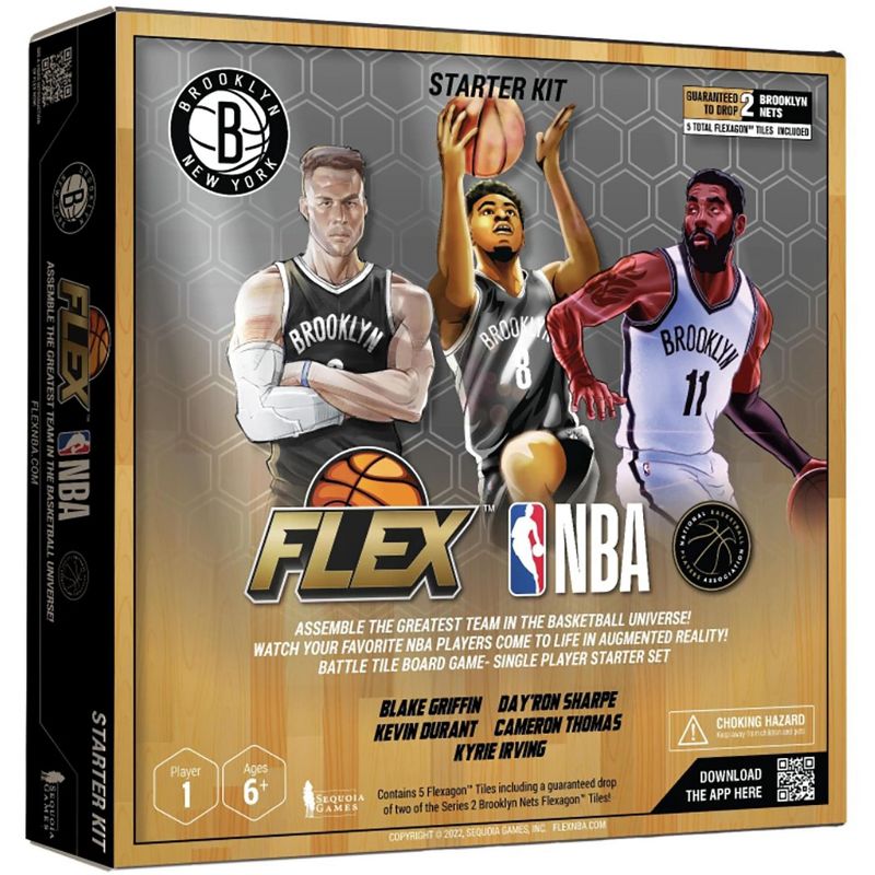 Sequoia Games NBA FLEX Series 2 Brooklyn Nets 1 Player Starter Set, 1 of 4