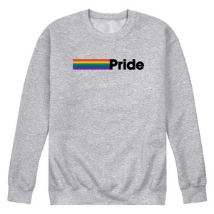 Men's - Instant Message - Pride Graphic Fleece Sweatshirt - 1 of 4