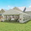 20' x 40' Party Tent, Outdoor Canopy Tent with Removable Sidewalls, 12 Windows for Parties, Wedding, Events, BBQ - 2 of 4