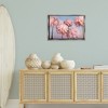 Stupell Industries Fluffy Pink Palm Trees Black Floater Framed Canvas Wall Art - 2 of 4
