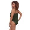 Aqua Green, Women's Triple Tier Tankini - 2 of 3