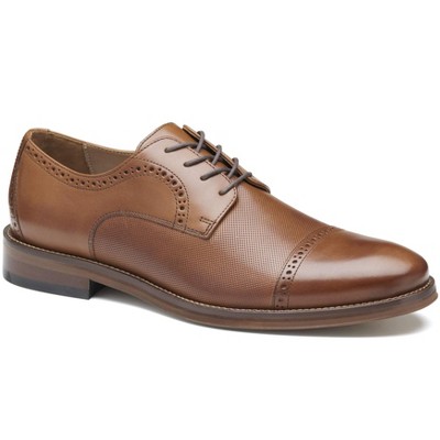 Johnston & Murphy Men's Sutton Embossed Cap Toe  Shoe