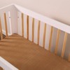 Babyletto Burnt Sienna Muslin Mini Crib Sheet, GOTS Certified Organic Cotton - 2 of 4