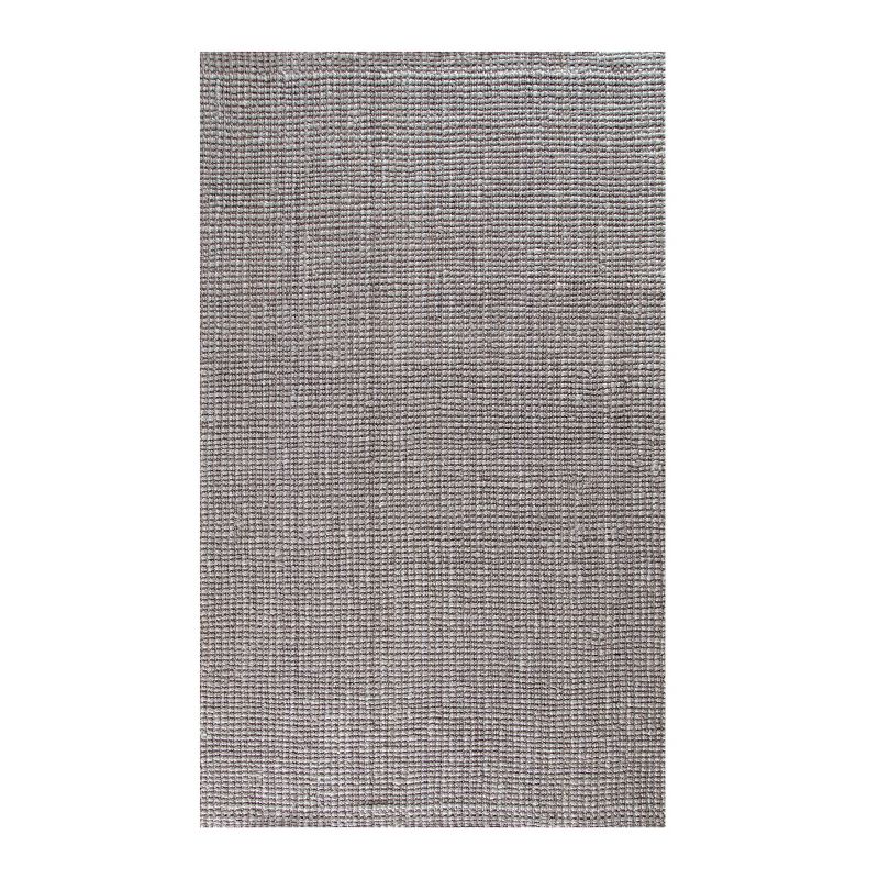 4&#39;x6&#39; Andes Jute Area Rug Gray - Anji Mountain, 1 of 9