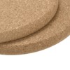 Unique Bargains Cork Round Edge Durable Soft to the Touch Coasters - 4 of 4