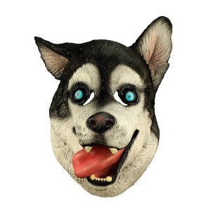 Ghoulish Productions Husky Dog Adult Latex Costume Mask - 1 of 4