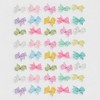 Simply Petals 40-Pack Strawberry Themed Baby Hair Bow Set -  Assorted Baby Bows for 0-12 Months, Colorful Clips for Infants, Girl, 40pcs - 3 of 4