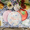 Jollity & Co. - Le Dinner Bon Appetit Dinner Plates - Pack of 8 Paper Plates - 2 of 4