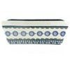 Blue Rose Polish Pottery 603 Ceramika Artystyczna Loaf Baker - 2 of 3