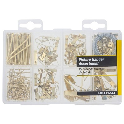 Liberty 8pc Push Pin Picture Hooks and Hangers