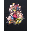 Street Fighter Classic Retro Group Crew Neck Short Sleeve Boy's Black T-shirt - image 2 of 3