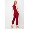 WEST K Women's Naima Sleeveless V-Neck Elastic Waist Jumpsuit - 3 of 4