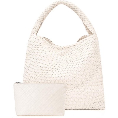 Large Woven Tote Bag for Women Weave Purse Woven Leather Handbag