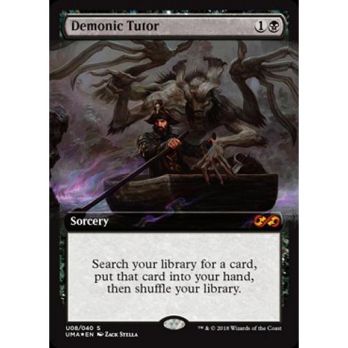 Mtg Ultimate Box Toppers Demonic Tutor 8 Target