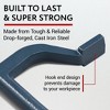 Impresa 3-Pack Hold Fast Bench Dog Hole 8 Inch Wood Clamps - Steel Clamps for Woodworking Tools with 3.5 Reach - 4 of 4