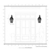 Livex Lighting Exeter 3 - Light Wall Light in  Charcoal - 2 of 2