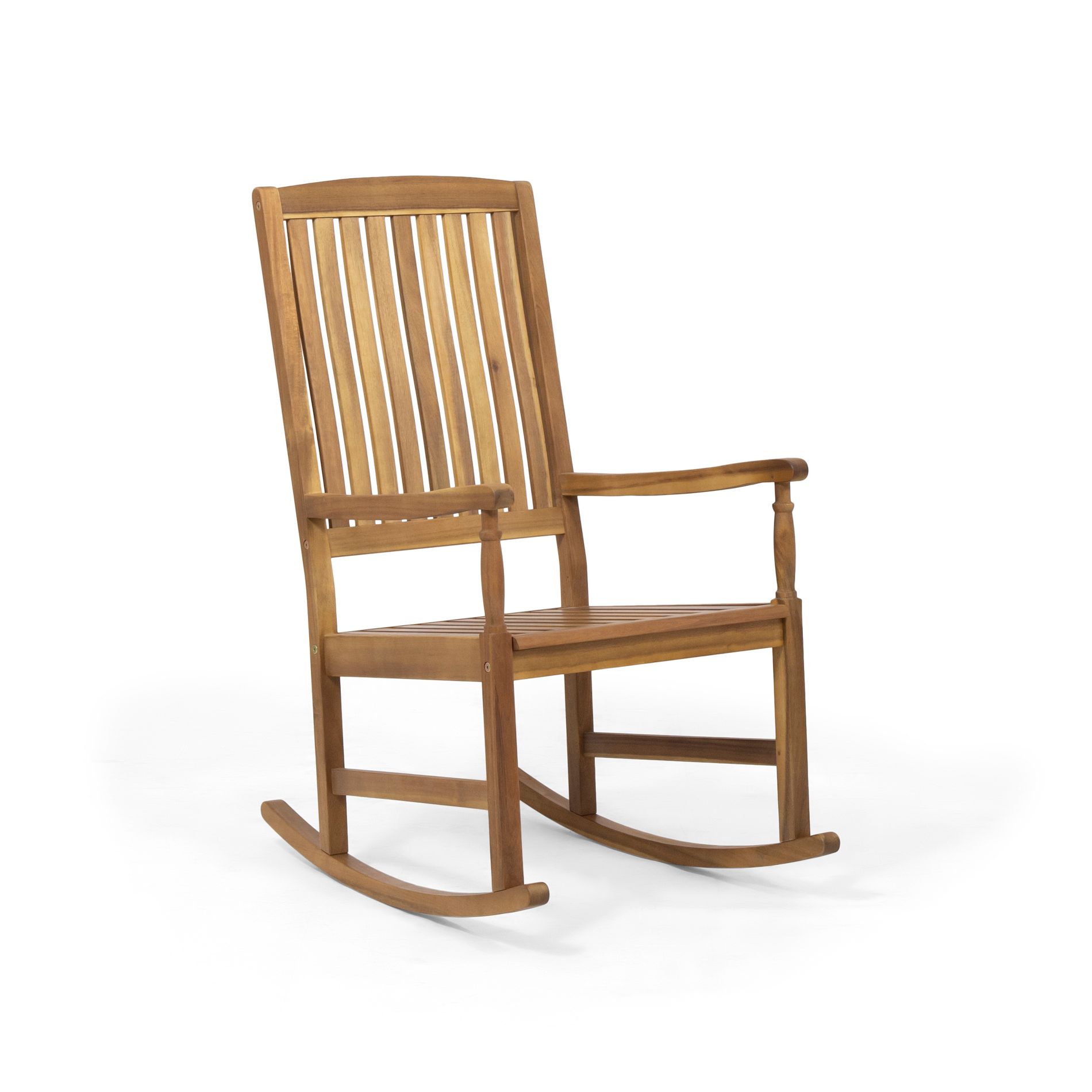 Dexmalle Patio Acacia wood Rocking Chairs,Lawn Yard