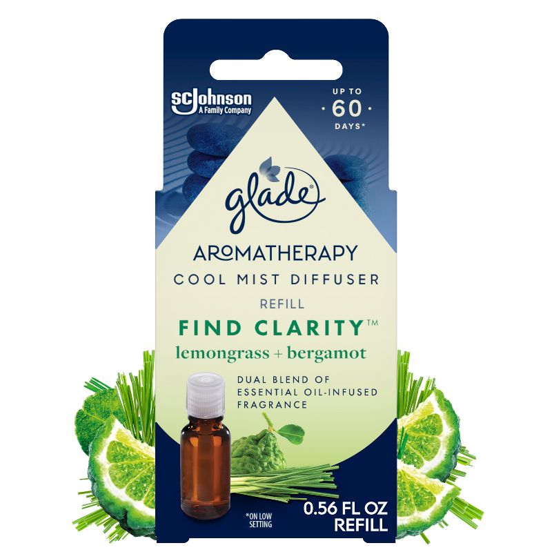 Glade Aromatherapy Diffuser Refill Air Freshener - Find Clarity - 0.56oz, 1 of 25