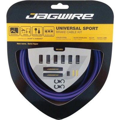 Jagwire Universal Sport Brake Cable Kit Lube Lined Housing Road and MTB