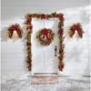 BrylaneHome 6' Pre-Lit Bordeaux Garland - 3 of 3