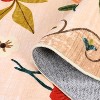 Garvee Floral Area Rug -Machine Washable Large Rugs, Non Slip Vintage Low Pile Soft Carpet, for Bedroom, Dining Room - 2 of 4