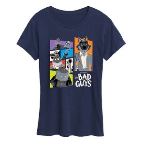 Women's - The Bad Guys - Mr. Wolf and Friends Collage Short Sleeve Graphic T-Shirt - 1 of 4