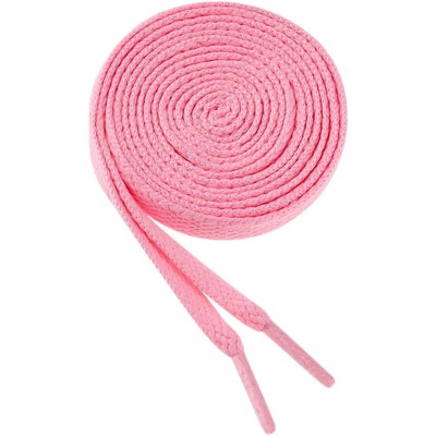 Elerevyo Flat Shoe Laces for Sneakers, Wide Flat Athletic Shoelaces for Outdoor Hiking 2 Pairs