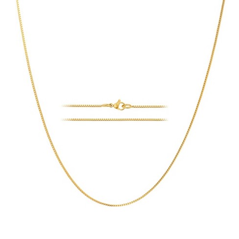 Thin gold clearance necklace womens