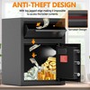 HANPURE Carbon Steel Digital Depository Safe with Electronic Code Lock and Deposit Slot for Home, Hotel, Restaurant, and Office - 2 of 4