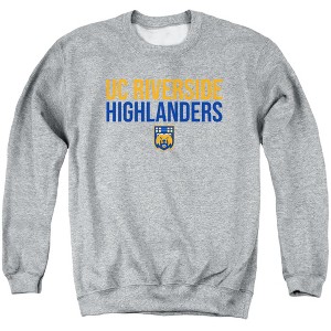 University of California Riverside Official Stacked Adult Crewneck Sweatshirt - 1 of 4