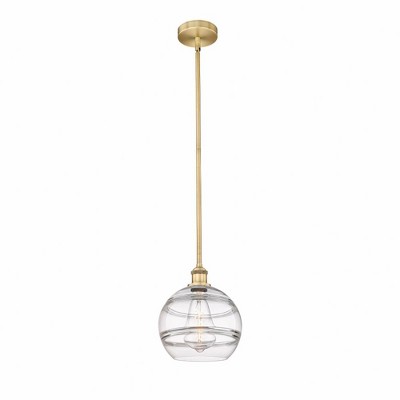Rochester - 1 Light Stem Hung Mini Pendant In Industrial Style-11.13 Inches Tall and 10 Inches Wide