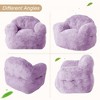 Large Bean Bag Chair for Adults, Lazy Sofa Upholstered Floor Sofa Soft Plush Chair Bean Bag Couch for Living Room Bedroom - 4 of 4