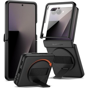 SURITCH Compatible with Samsung Galaxy Z Flip 7 Case with 360～ Rotatable Hand Strap Phone Grip Holder - 1 of 3