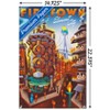 Trends International Disney Pixar Elemental - Firetown Unframed Wall Poster Prints - 3 of 4