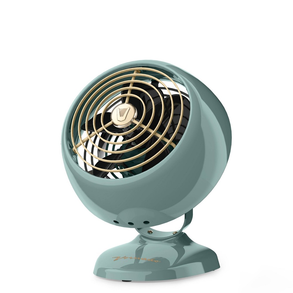 Vornado VFAN Mini Classic Personal Vintage Air Circulator Fan Green: Desk & Table Fan, 2 Speeds, Electric, 5-Year Warranty