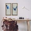 Stupell Industries Expressive Flying Cranes Abstract Birds, 11" x 25" - 2 of 4
