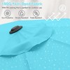 Costway 13FT Double-sided Patio Umbrella with Solar Lights Crank Handle Umbrella Base Beige/Tan/Gray/Wine/Navy/Orange - 4 of 4