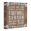 Stupell Industries Time of Year Football Season, 17" x 17" - 3 of 4