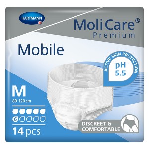 MoliCare Premium Mobile 6D Disposable Underwear, Moderate, Medium - 1 of 2