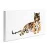 Stupell Industries Tiger Resting Orange Ink Watercolor, 17" x 7" - 3 of 4