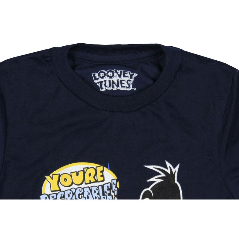 Looney Tunes Boys' Daffy Duck And Bugs Bunny Catchphrases Kids T-Shirt, 3 of 4