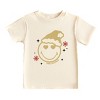 SmileyWorld Christmas Heart Eyes - Toddler Short Sleeve Graphic T-Shirt - 2 of 4