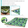 Sunnydaze 2-Person Quilted Printed Fabric Spreader Bar Hammock/Pillow with S Hooks and Hanging Chains - 450 lb Weight Capacity - 2 of 4